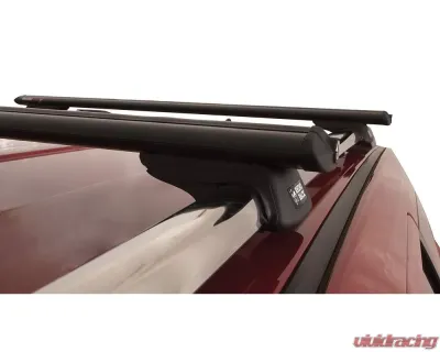 Rhino Rack Black Vortex SX 2 Bar Roof Rack Suzuki | OldsMobile | BMW | Volkswagen | Saab | Cadillac  1991-2023 - K-SX100VA118B