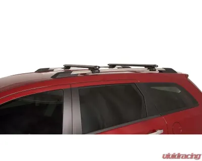 Rhino Rack Black Vortex SX 2 Bar Roof Rack Suzuki | OldsMobile | BMW | Volkswagen | Saab | Cadillac  1991-2023 - K-SX100VA118B