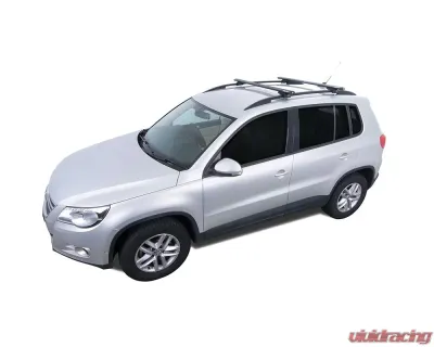 Rhino Rack Black Vortex SX 2 Bar Roof Rack Suzuki | OldsMobile | BMW | Volkswagen | Saab | Cadillac  1991-2023 - K-SX100VA118B