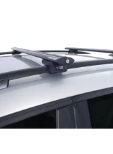 Rhino Rack Black Vortex SX 2 Bar Roof Rack Suzuki | OldsMobile | BMW | Volkswagen | Saab | Cadillac  1991-2023                                     - K-SX100VA118B - Image 8