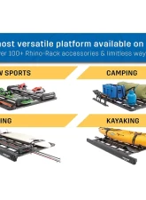 Rhino Rack 60"  x 56" Pioneer Platform Unassembled w/ 2500 Leg Kit GMC | Ford F150 | Chevrolet 2015-2023                                     - ROLF2 - Image 13