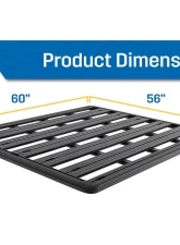 Rhino Rack 60"  x 56" Pioneer Platform Unassembled w/ 2500 Leg Kit GMC | Ford F150 | Chevrolet 2015-2023                                     - ROLF2 - Image 9