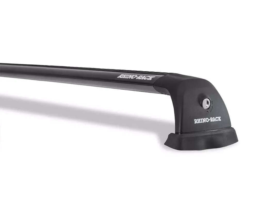 Rhino Rack Black Vortex RVP 2 Bar Roof Rack Renault Kangoo X76 1st Gen 2004-2010 - RVP11