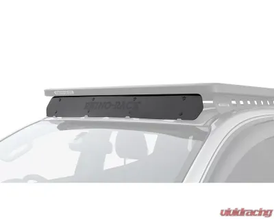 Rhino Rack Generic Wind Fairing for 1376mm, 1426mm, 1465mm Pioneer Platforms, Black - RWFS