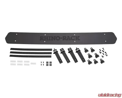 Rhino Rack Generic Wind Fairing for 1376mm, 1426mm, 1465mm Pioneer Platforms, Black - RWFS