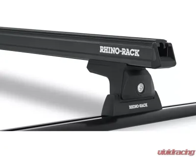 Rhino Rack Black Heavy Duty 2 Bar 65" Roof Rack - Y01-140B