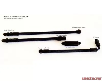 Rywire Fuel Line Kit Honda B-Series | D-Series - RY-FUEL-TUCK-KIT-B