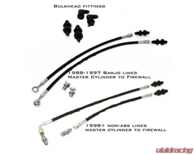 Rywire Proportion Valve Relocation Kit (Drop Ship Only - On PO Note Vehicle and Master Cyl Type) - RY-PROPORTION-VALVE-RELOCATION-KIT