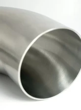 Stainless Bros 4" SS304 90 Degree Elbow - 1D / 4" CLR - 16GA / .065" - With Leg                                     - 601-10256-4100 - Image 2