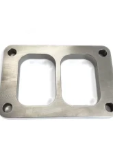 Stainless Bros 1/2" Thick T6 Turbo Inlet Flange Divided - Unthreaded                                     - 603-00046-0200 - Image 2