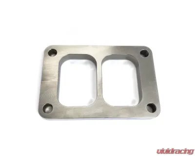 Stainless Bros 1/2" Thick T6 Turbo Inlet Flange Divided - Unthreaded - 603-00046-0200