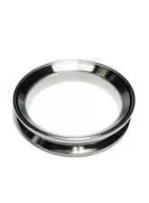 Stainless Bros Precision Turbo T4 3 5/8" SS304 Turbine Discharge Flange - 3.5" Tubing                                     - 603-07614-6010 - Image 3