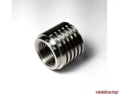 Stainless Bros M18x1.5 SS304 O2 Sensor Bung w/ Built in Heat Sink - 604-00100-9000