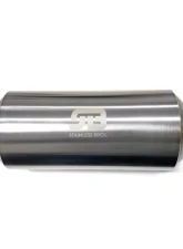 Stainless Bros 3" SS304 Lightweight Race Muffler 12" OAL - Matte Finish                                     - 615-07613-0000 - Image 2