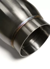 Stainless Bros 3" SS304 Inlet/Outlet Bullet Resonator 4" Round Body x 12" Length                                     - 615-07636-0111 - Image 3