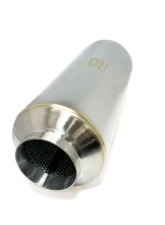 Stainless Bros 3.5" SS304 Lightweight Race Muffler 12" OAL - Polish Finish                                     - 615-08913-1000 - Image 2