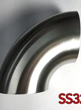 Stainless Bros 2.13" SS321 90 Degree Elbow - 1D / 2.13" CLR - 16GA / .065" - No Leg                                     - 701-05456-3100 - Image 2