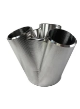 Stainless Bros SS304 Billet 3 to 1 Collector- 1.25" Pipe / 2" Pipe Outlet / No Wastegate                                     - 903-03912-1300 - Image 3