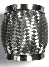 Stainless Bros Flex Section: 5" Stainless Steel Flex Bellow x 8" OAL                                     - 612-12708-1000 - Image 2