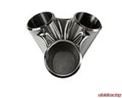 Stainless Bros SS304 Billet 3 to 1 Collector- 1.25" Pipe / 2" Pipe Outlet / No Wastegate - 903-03912-1300