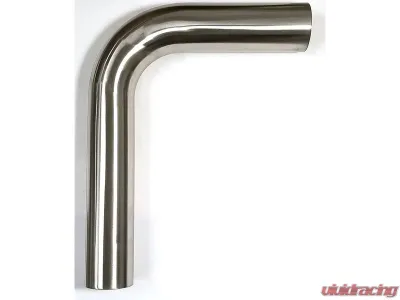 Stainless Bros SS Mandrel Bend 90 Degree: 1 3/8" SS304 90 Degree Mandrel Bend - 1.5D Radius - 16GA/.065" Wall - 6.5" Leg / 6.5" Leg - 601-03556-8150