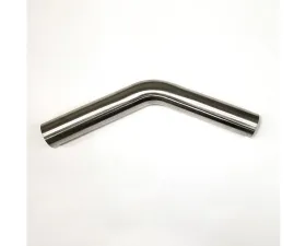 Stainless Bros SS Mandrel Bend 45 Degree: 2.13 SS304 45 Degree Mandrel Bend - 1.5D Radius - 16GA/.065