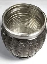 Stainless Bros Flex Section: 5" Stainless Steel Flex Bellow x 8" OAL                                     - 612-12708-1000 - Image 2