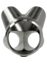 Stainless Bros SS304 Billet 4 to 1 Collector - 1.5" Pipe / 2" Pipe Round Outlet / No Wastegate                                     - 903-03915-1400 - Image 2