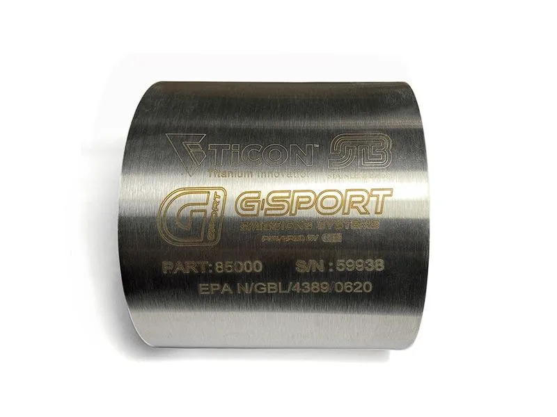 Stainless Bros Gesi G-Sport UHO 300 CPSI EPA 4.5" Body Only x 4" OAL (500-850HP) 85002 - 900-02850-0200
