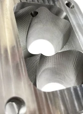 Stainless Bros SS304 Billet 4 to 1 Collector - 1.5" Pipe / T4 Undivided Flange / 2" Pipe Wastegate  - Short Side Entry                                     - 903-03915-4422 - Image 3