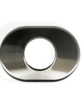 Stainless Bros Muffler Parts: 2.5" SS304 Oval Muffler End Cap - 6"x9" Body                                     - 614-06303-3000 - Image 3