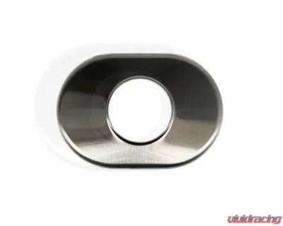 Stainless Bros Muffler Parts: 2.5" SS304 Oval Muffler End Cap - 6"x9" Body - 614-06303-3000