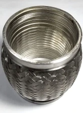 Stainless Bros Flex Section: 2.75" Stainless Steel Flex Bellow x 4" OAL                                     - 612-07004-1000 - Image 2