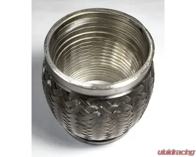 Stainless Bros Flex Section: 2.75" Stainless Steel Flex Bellow x 4" OAL - 612-07004-1000