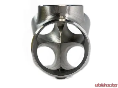 Stainless Bros SS304 Billet 4 to 1 Collector 1.5" Pipe / 2" Pipe Round Outlet / 2" Pipe Wastegate - 903-03915-1402