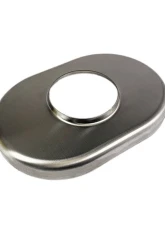 Stainless Bros Muffler Parts: 2.5" SS304 Oval Muffler End Cap - 6"x9" Body                                     - 614-06303-3000 - Image 2