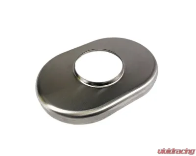 Stainless Bros Muffler Parts: 3" SS304 Oval Muffler End Cap - 6"x9" Body - 614-07603-3000