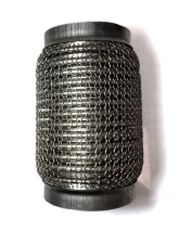 Stainless Bros Flex Section: 2.75" Stainless Steel Flex Bellow x 4" OAL - Light Braid                                     - 612-07004-2000 - Image 2