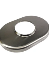 Stainless Bros Muffler Parts: 4" SS304 Oval Muffler End Cap - 6"x9" Body                                     - 614-10203-3000 - Image 2