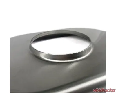 Stainless Bros Muffler Parts: 4" SS304 Oval Muffler End Cap - 6"x9" Body - 614-10203-3000