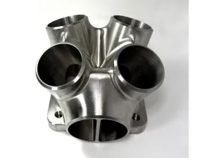 Stainless Bros SS304 Billet 4 to 1 Collector - 1.5