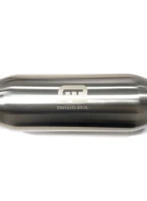 Stainless Bros Resonator: 5" SS304 inlet/outlet bullet resonator 6" round body x 31" OAL                                     - 615-12796-5114 - Image 3