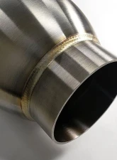 Stainless Bros Resonator: 5" SS304 inlet/outlet bullet resonator 6" round body x 31" OAL                                     - 615-12796-5114 - Image 2