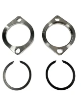 Stainless Bros Flange Turbo Specific: Exhaust Port Clamp and Retainer Kit - SS304 Harley Evo                                     - 603-70020-0000 - Image 3