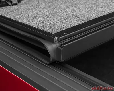 Undercover Fusion 6ft 4in Hard Folding Bed & Tonneau Cover without RAMBox (Paint Code PR4 Flame Red) RAM 2500 | 3500 2019-2021 - AR32004L-PR4