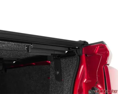 Undercover Fusion 6ft 4in Hard Folding Bed & Tonneau Cover without RAMBox (Paint Code PR4 Flame Red) RAM 2500 | 3500 2019-2021 - AR32004L-PR4