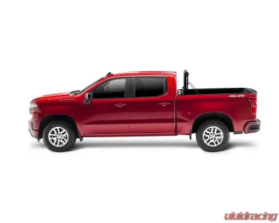 Undercover Fusion 6ft 4in Hard Folding Bed & Tonneau Cover without RAMBox (Paint Code PR4 Flame Red) RAM 2500 | 3500 2019-2021 - AR32004L-PR4