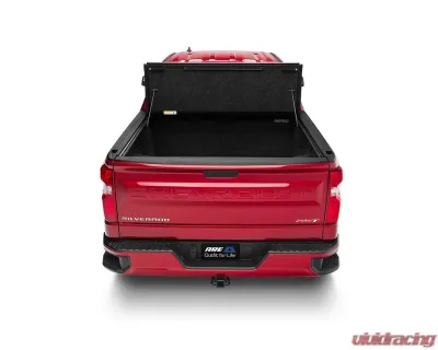 Undercover Fusion 6ft 4in Hard Folding Bed & Tonneau Cover without RAMBox (Paint Code PR4 Flame Red) RAM 2500 | 3500 2019-2021 - AR32004L-PR4