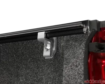 Undercover Fusion 6ft 4in Hard Folding Bed & Tonneau Cover without RAMBox (Paint Code PR4 Flame Red) RAM 2500 | 3500 2019-2021 - AR32004L-PR4