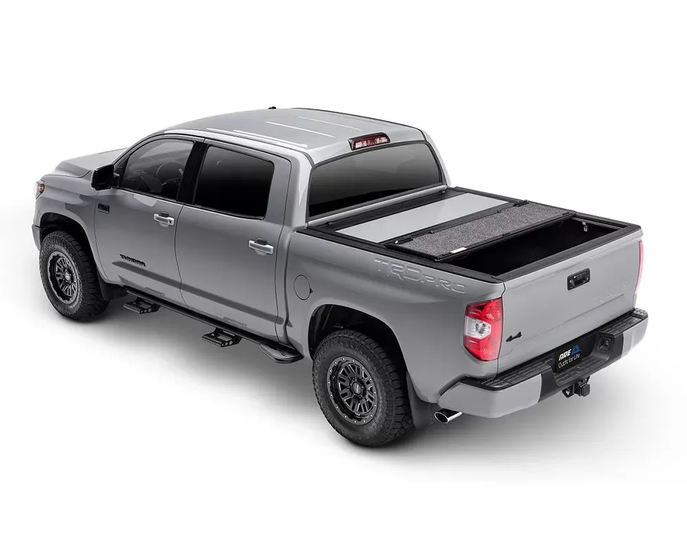 Undercover Fusion 5.6ft Hard Folding Bed & Tonneau Cover without Deck Rails (Paint Code 040 Super White) Toyota Tundra 2014+ - AR42007L-040